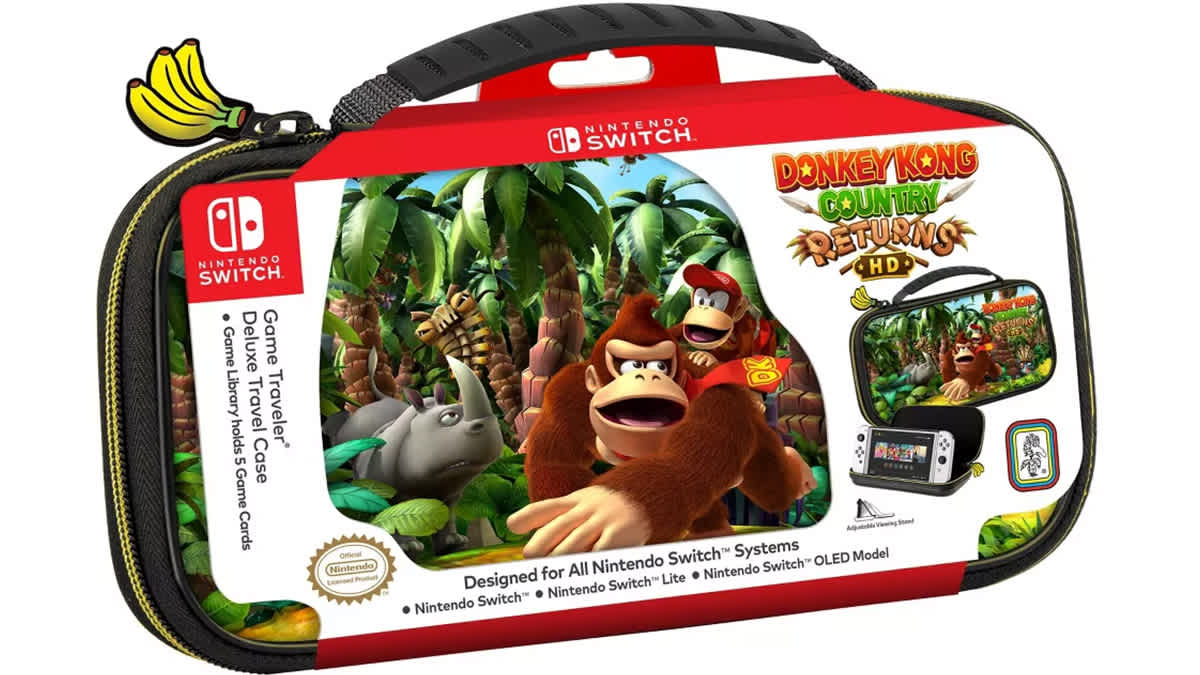 Donkey Kong™ NINTENDO SWITCH™ GAME TRAVELER® DELUXE TRAVEL CASE - Donkey Kong Country Returns HD 5